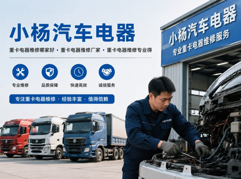绥棱县为重卡运输提供电器维修方案